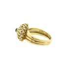 Afbeelding 7 van Vintage gouden ring met toermalijn