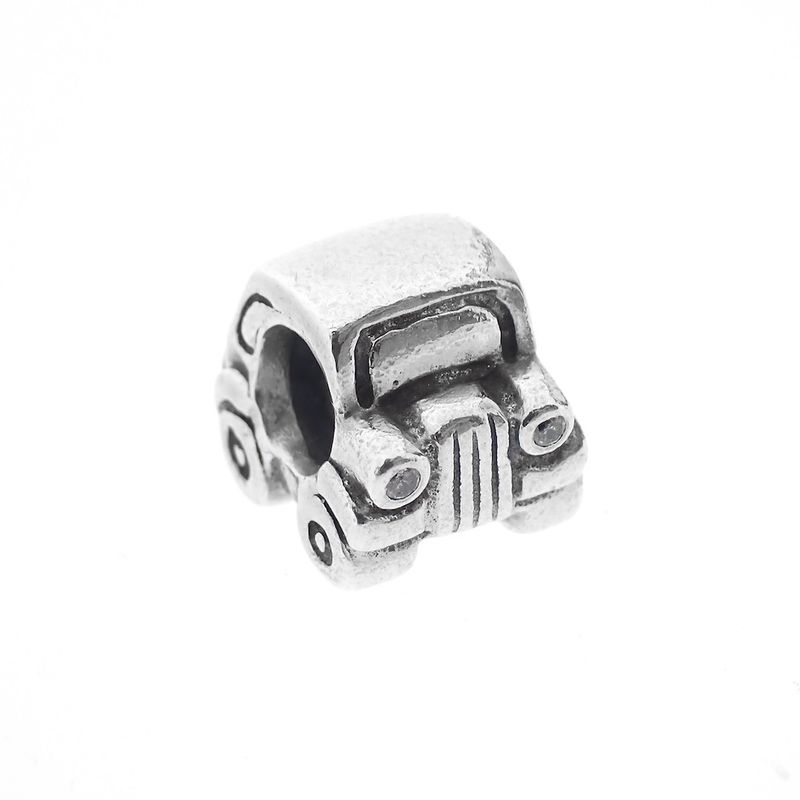 Image 1 of Pandora charm; Silver; Car