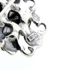 Image 7 of Silver rose brooch