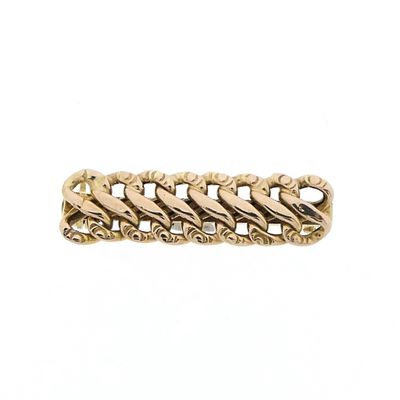 Vintage gold link brooch Image 1 of Vintage gold link brooch