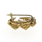 Image 4 of Vintage gold brooch with Zeeland buttons