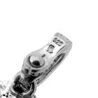 Image 9 of Silver egg pendant with zirconia