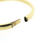 Image 3 of Gold smooth slave bracelet; Size M