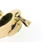 Image 7 of Vintage gold pendant with cluster of gemstones