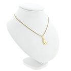 Image 10 of Gold pendant of the letter Z with diamond 0.005 ct.