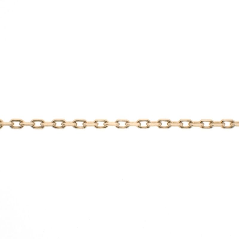Image 9 of Gold anchor link chain with fixed pendant | 43 - 45 cm