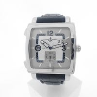 Ulysse Nardin Quadrato Dual Time; GMT Men's watch