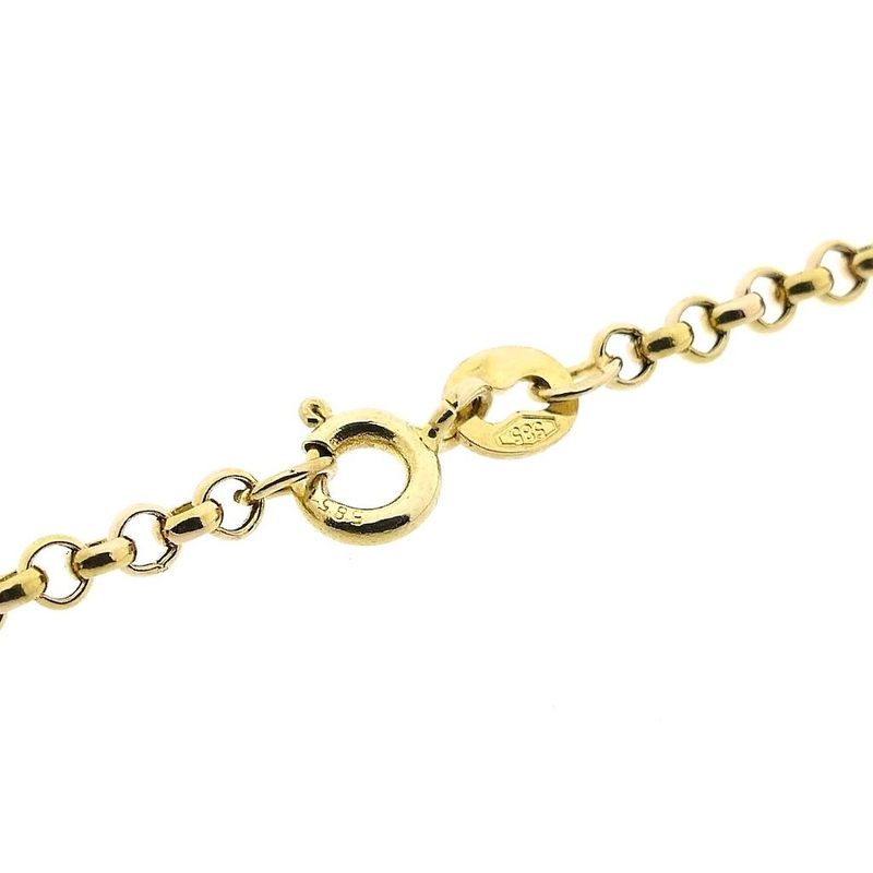 Image 3 of Gold jasseron link bracelet
