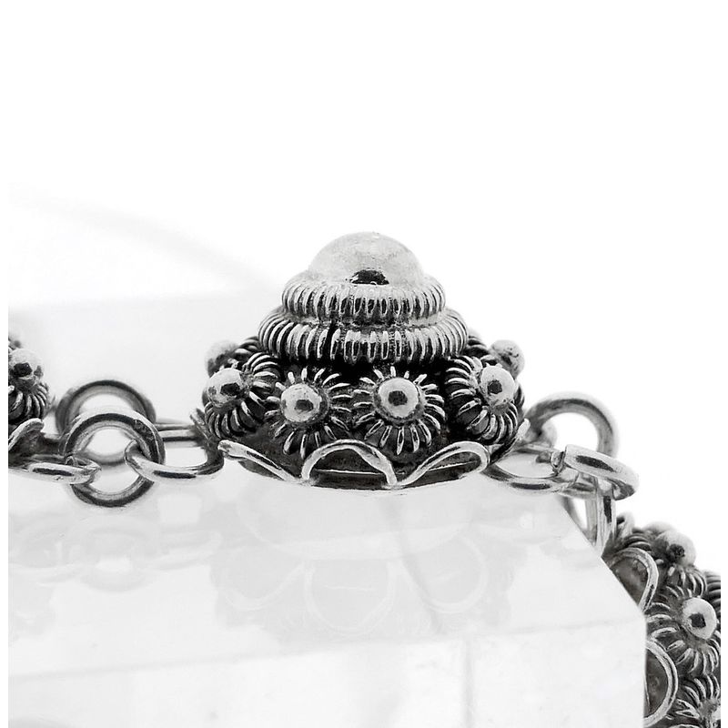 Image 4 of Vintage silver bracelet with Zeeland buttons | 18.5 cm