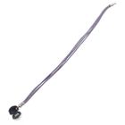 Image 4 of Pandora violet rope bracelet; Silver; | 19 cm