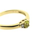 Image 4 of Gold ring with Pallavin Peridot