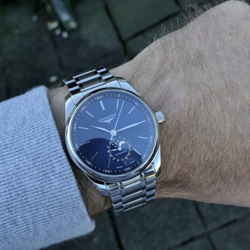 Image 18 of Longines Master Collection 'Moonphase' L29094926; Automatic men's watch