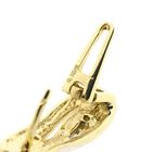 Image 9 of Bicolor Gold Earrings with Diamonds; 0.16 ct.