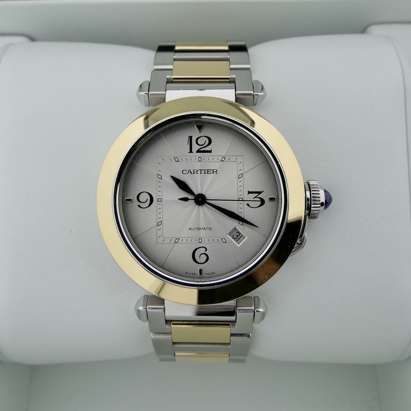 Image 16 of Cartier Pasha De Cartier W2PA0009; 18k gold/steel men's watch