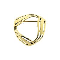 8 carat vintage abstract brooch
