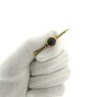 Image 9 of Antique gold brooch with garnet.