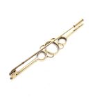 Image 3 of Vintage gold brooch with moonstone