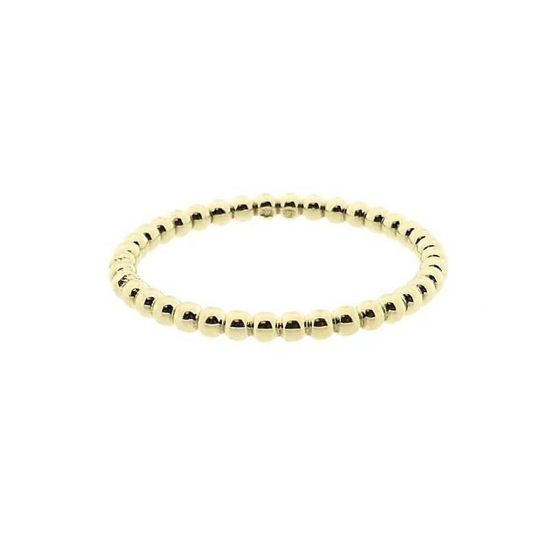 Image 2 of Gold sliding ring with balls