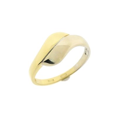 Image 1 of Two-tone gold ladies ring
