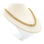 Image 6 of Gold jasseron link chain; 45.5 cm