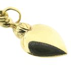 Image 3 of Gold pendant; Faith, hope, and love