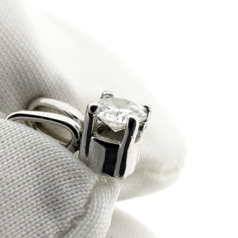 Image 5 of White gold pendant with diamond | 0.25 ct.