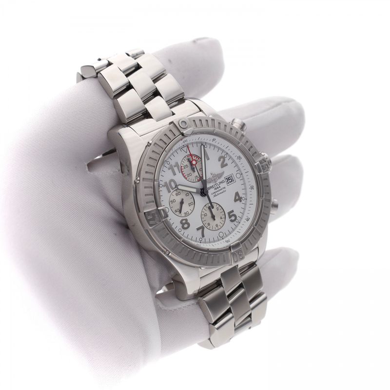 Image 11 of Breitling Super Avenger A13370; Automatic Men's Watch