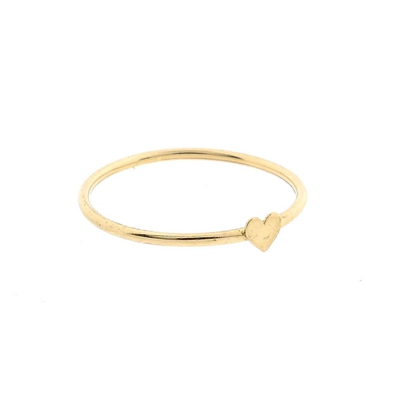 Image 4 of Gold Ring with Heart