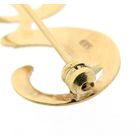 Image 9 of Gold letter brooch; letter E