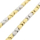 Image 9 of Two-tone gold fantasy link necklace