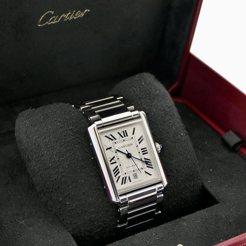 Image 21 of Cartier Tank Must XL WSTA0053; Automatic men's watch