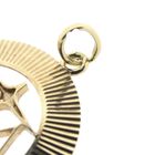 Image 7 of Gold zodiac sign pendant; Libra