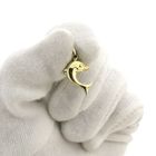 Image 2 of Golden dolphin pendant