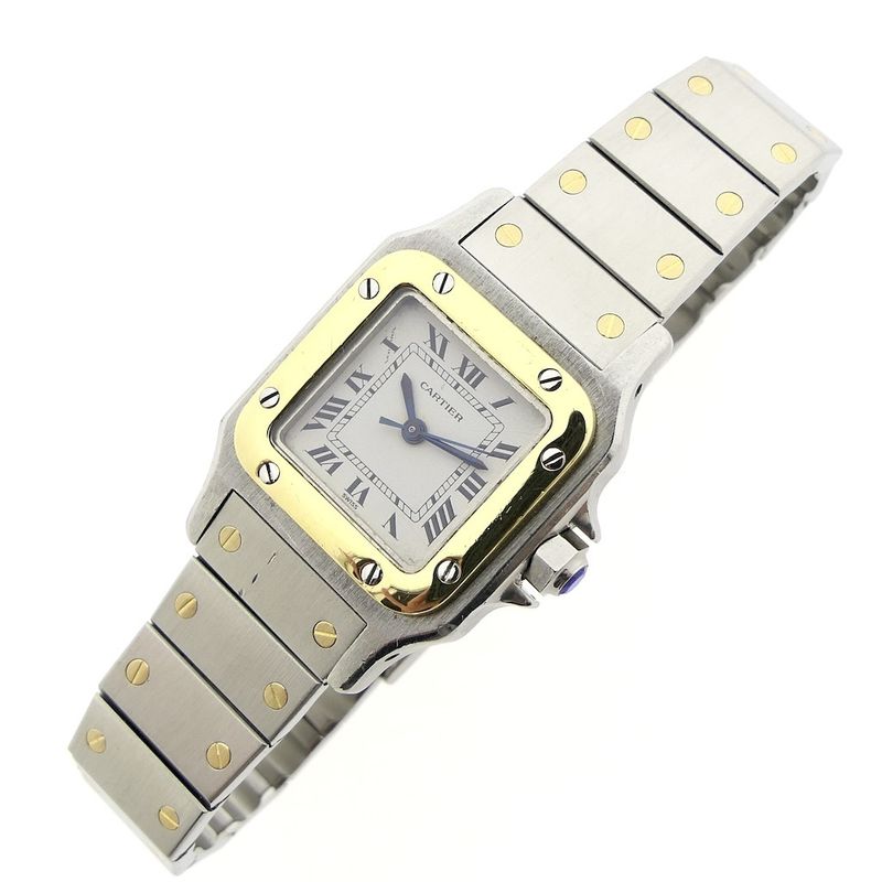 Image 13 of Cartier Santos Galbee; Automatic ladies watch