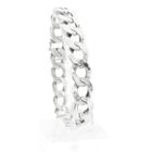 Image 1 of Solid Silver Gourmet Link Bracelet.