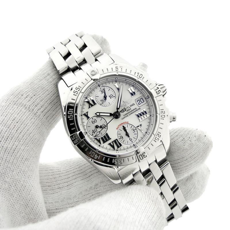 Image 11 of Breitling Chrono Cockpit A13358; Chronograph men's watch