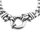 Image 3 of Robust silver gourmet link bracelet