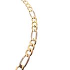 Image 2 of 18K Two-tone gold bracelet with a plate | 16 cm