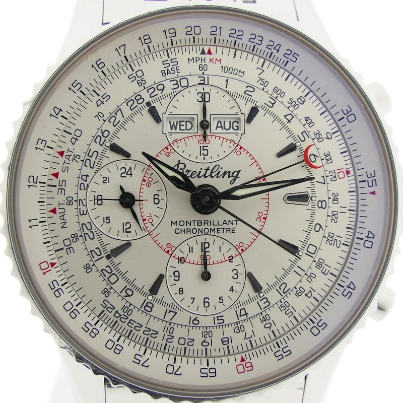 Image 7 of Breitling Navitimer Montbrillant Datora; Chronograph men's watch