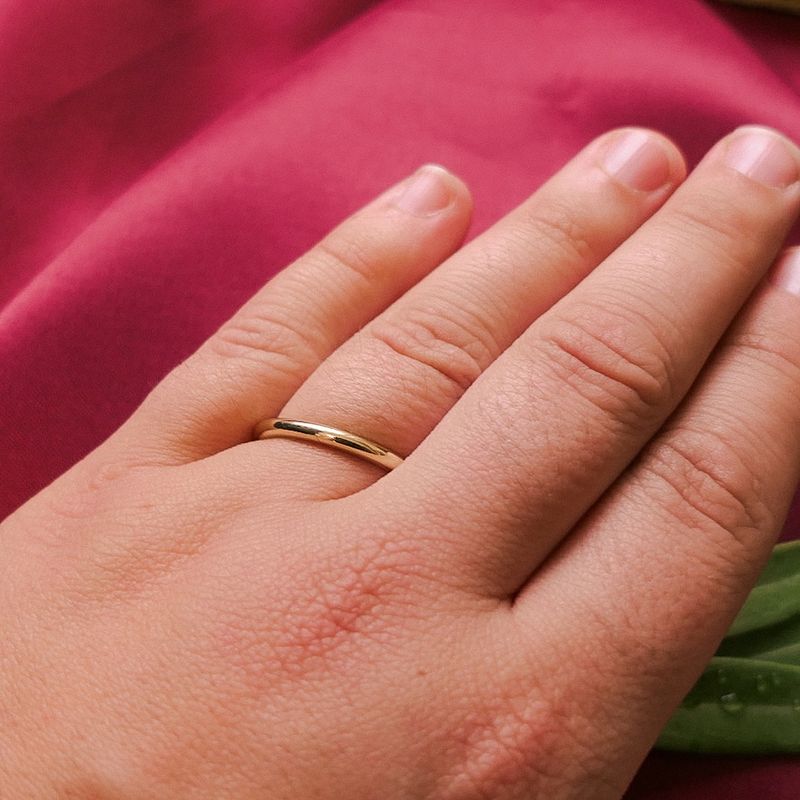 Image 4 of Gold sliding ring | Diamonde