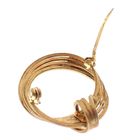 Image 3 of Gold brooch as a button