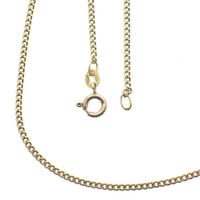Gold gourmet link chain