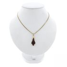 Image 3 of Gold pendant with carnelian | Vintage