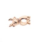 Image 5 of Pandora Moments charm; Rose gold plated; Happy Reindeer
