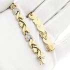 Image 9 of Gold fantasy link bracelet with zirconia