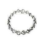 Image 3 of Silver jasseron link bracelet | 20 cm