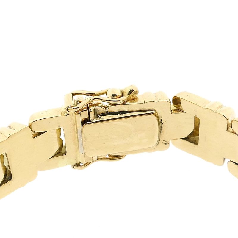 Image 4 of Vintage Gold Fantasy Link Bracelet | 18.5 cm