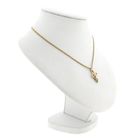 Image 5 of Gold pendant with diamond; 0.02 ct.