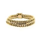 Image 3 of Gold French Gourmet Link Bracelet; 14 Carat; 19.5 cm