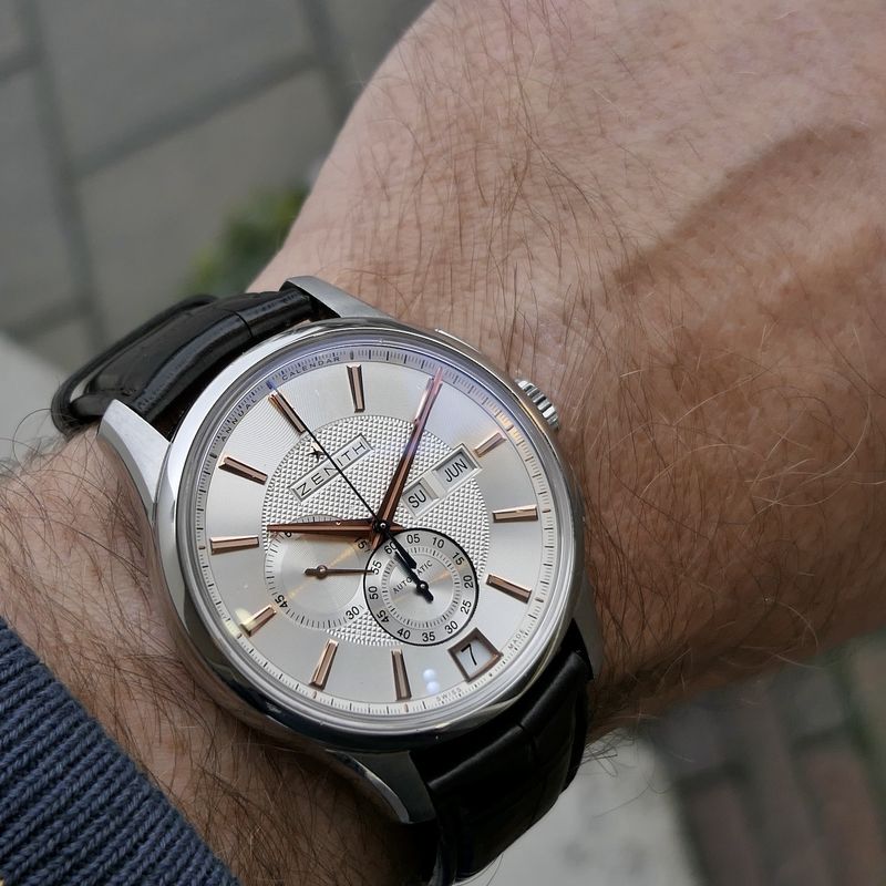 Image 15 of Zenith El Primero Captain Windsor 'Annual Calendar'; Automatic men's watch